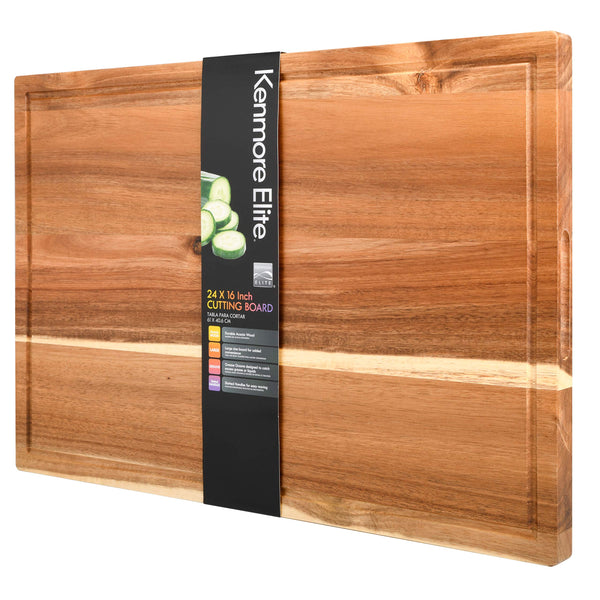 Acacia Carving Board with Groove