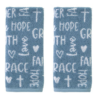 Faithful Words Hand Towels (Set of 2)