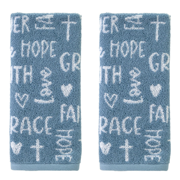 Faithful Words Hand Towels (Set of 2)