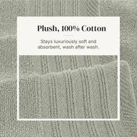 Olive Cotton Towels (Set of 6)