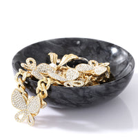 Black Marble Ring Dish