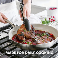 Black Nonstick Cooking Utensils (Set of 5)