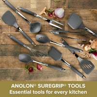Graphite Nylon Utensils (Set of 10)