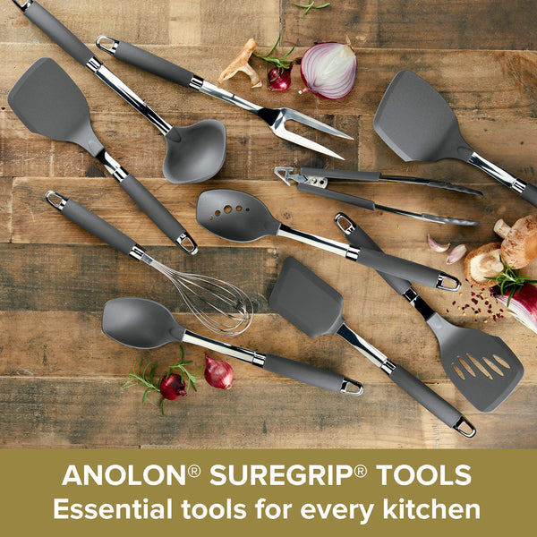 Graphite Nylon Utensils (Set of 10)