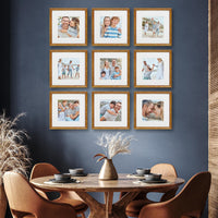Bronze Gallery Wall Frames (Set of 9)