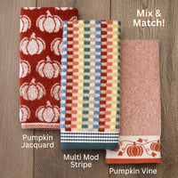 Pumpkin Jacquard Hand Towels (Set of 2)