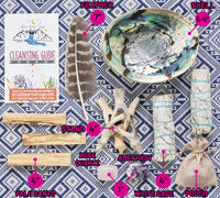 White Sage & Palo Santo Smudging Kit